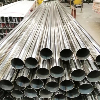 201 304 316 Cermin Pipa Stainless Steel Tabung 89mm Aisi 304l