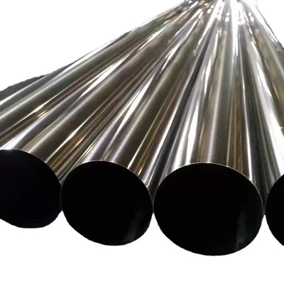 317L 2B Pipa Stainless Steel Diameter Dalam 0.5mm-2mm Pipa Stainless Steel Tabung Bulat Seamed